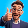 ZainBhai giving a thumbs up